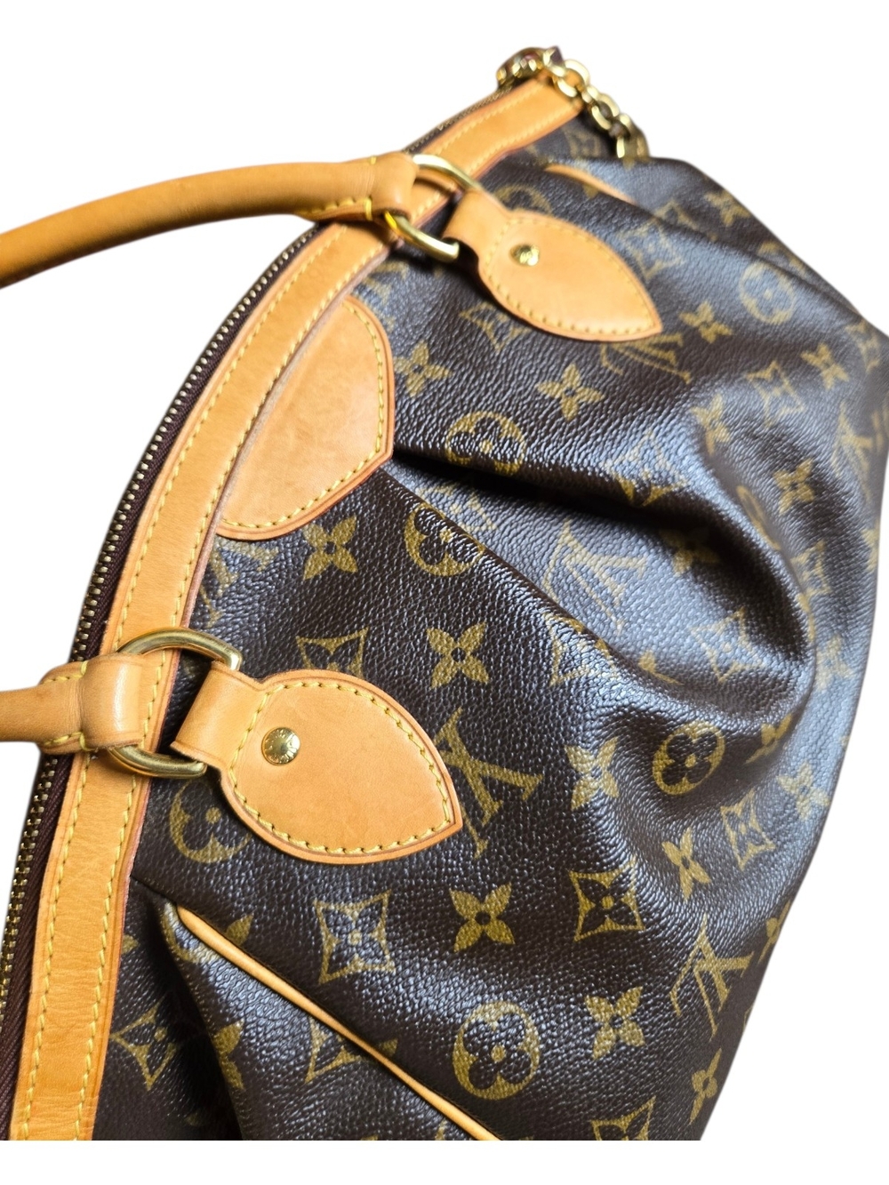 Louis Vuitton Monogram Shoulder Bag - Brown and Tan - Picture 3 of 14